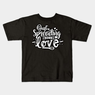 Just spreading some love Kids T-Shirt